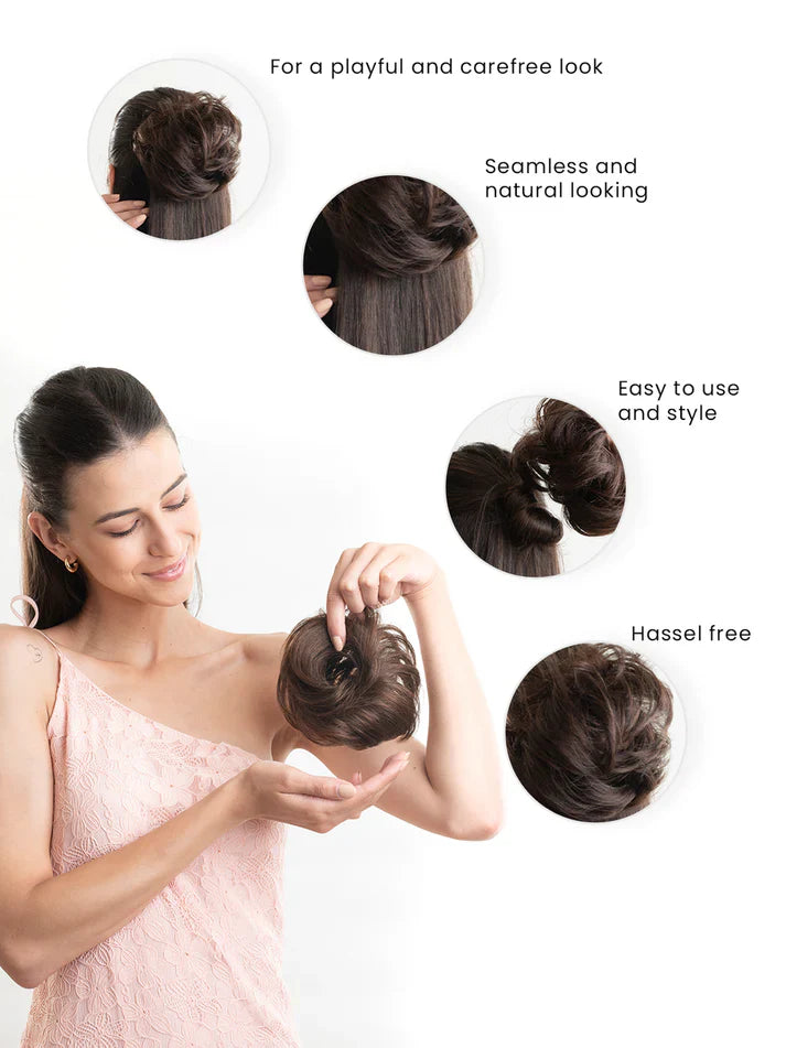 Messy Hair Bun