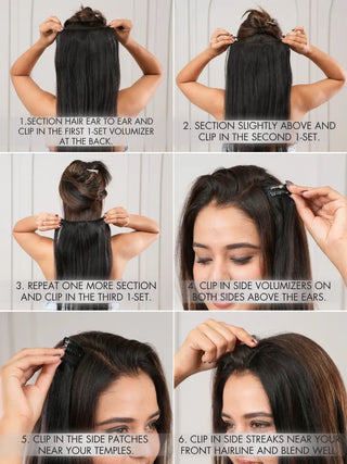 One Set to 7 Set Clip On Extension