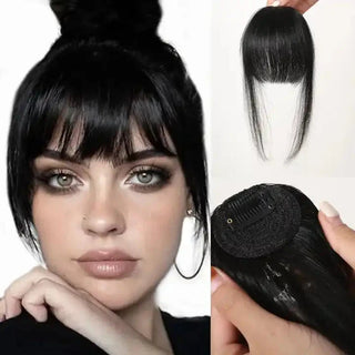 Clip in Hair Extension Fringe Front Bangs