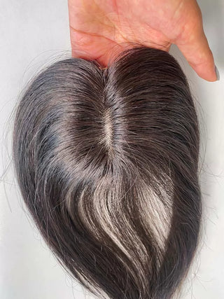 Mini Scalp Topper – 2×3 Silk Base Hair Topper