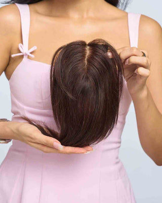 Hair Topper For Short Hair – Silk Top Topper 3x4