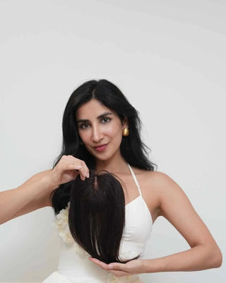 Hair Topper For Short Hair – Silk Top Topper 3x4